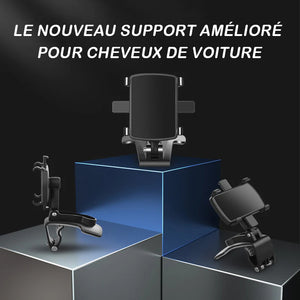 Support de téléphone universel rotatif à 360° pour voiture