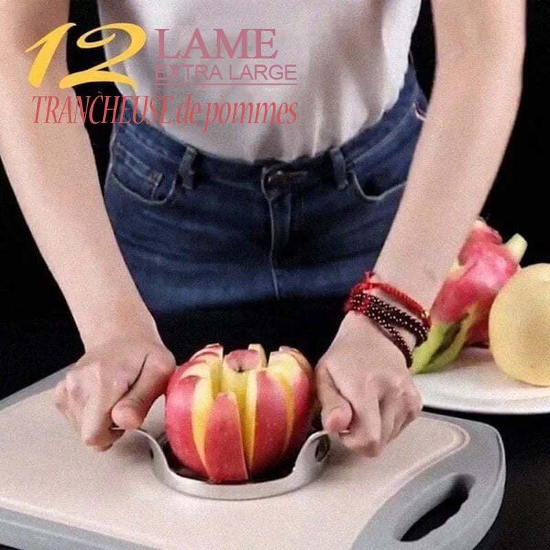 Vide-Pomme Ergonomique 2 Pièces – Épépineur En Acier Inoxydable Antirouille, Idéal Pommes, Poires, Légumes