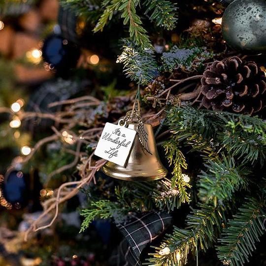 Figurine Ange/fée Cloche De Noël En Céramique 14cm - Décoration Neuve