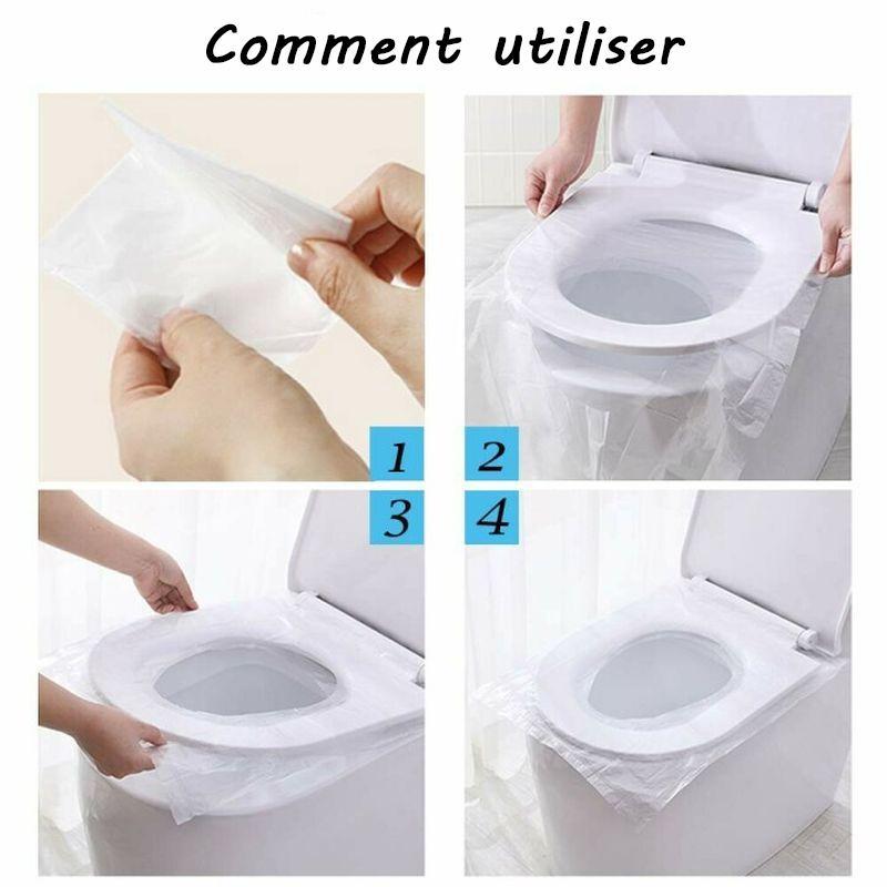 Siège Wc Kaki Housse De Siège De Toilette Avec Poignée - Coussin Chaud Confortable Lavable En U - Kaki