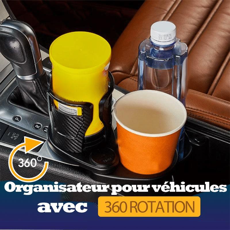 Plateau 3-en-1 Pour Poussette MYPIN – Avec Boîte à Goûter, Porte-gobelet Et Support Téléphone | Universel, Rotation 360°, Facile à Nettoyer