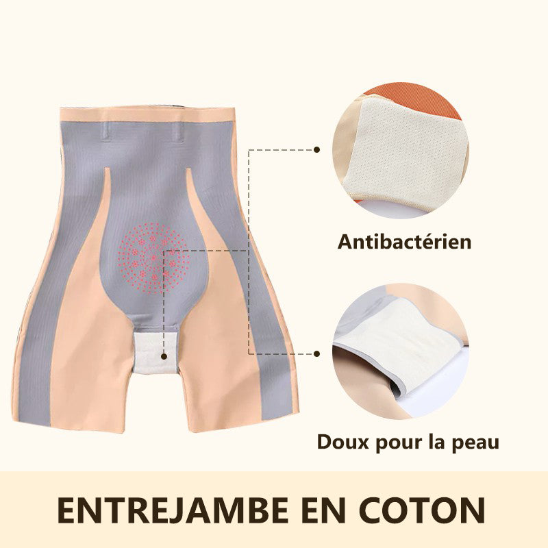 Short De Bain Femme Taille Haute Contrôle Du Ventre - Maillot Séchage Rapide Plage Sport