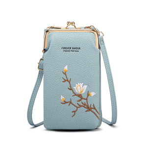 Portefeuille bandoulière pour femme