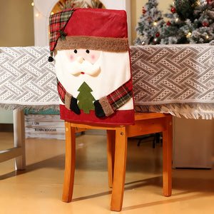 💥Jolie housse de chaise sur le thème de Noël🎄