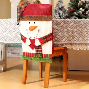 💥Jolie housse de chaise sur le thème de Noël🎄