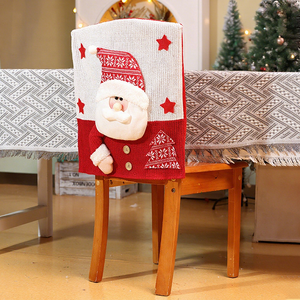 💥Jolie housse de chaise sur le thème de Noël🎄