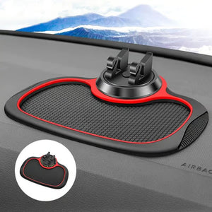 Tapis antidérapant de support de téléphone portable de voiture multifonctionnel