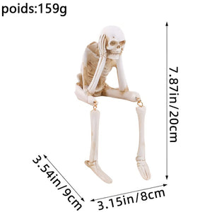 🔥Figurines de squelettes maléfiques