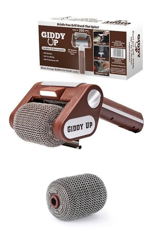 Brosse de nettoyage pour gril en acier inoxydable