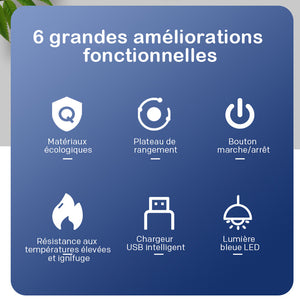 💥Multiprise ronde de rangement universelle