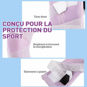 Genouillère de compression pratique