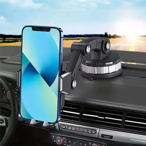 Support de téléphone portable à super ventouse empilable pour voiture