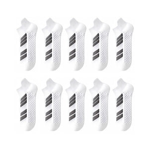 Chaussettes de sport basses respirantes et anti-transpiration pour hommes