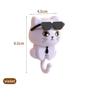 Cintre créatif pour lunettes de soleil en forme de chat