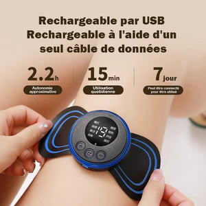 Mini masseur portable pour épaules, cou et taille
