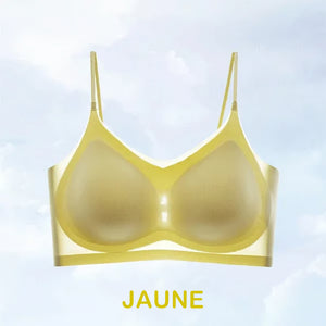 Soutien-gorge sans coutures en soie glacée pour l'été