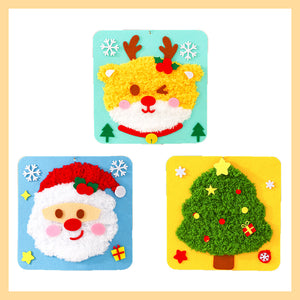 Ensemble de poupées à broder DIY de Noël