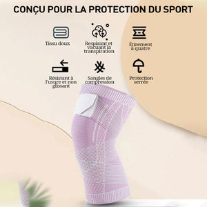 Genouillère de compression pratique