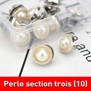 Boutons de chemise amovibles