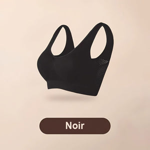 Soutien-gorge de sport en mesh pour éviter l'affaissement des seins