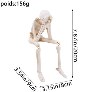 🔥Figurines de squelettes maléfiques