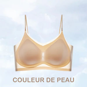Soutien-gorge sans coutures en soie glacée pour l'été