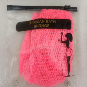 Serviette de bain africaine en maille exfoliante à haute élasticité