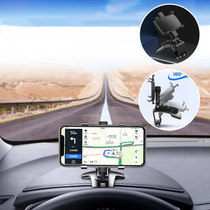 Support de téléphone universel rotatif à 360° pour voiture