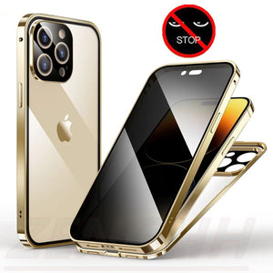 Coque de protection de confidentialité magnétique pour iPhone