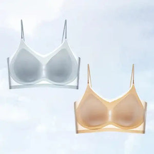 Soutien-gorge sans coutures en soie glacée pour l'été