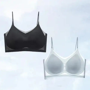 Soutien-gorge sans coutures en soie glacée pour l'été