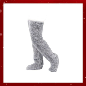 💕Chaussettes hautes en polaire veloutée pour Noël❄️🎅