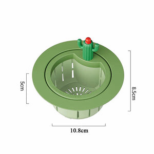 Cactus créatif pour un drainage pratique