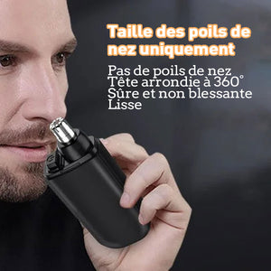 Tondeuse portable pour les poils de nez