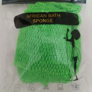 Serviette de bain africaine en maille exfoliante à haute élasticité