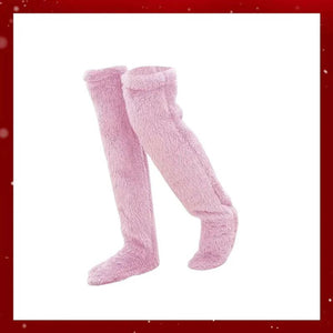 💕Chaussettes hautes en polaire veloutée pour Noël❄️🎅