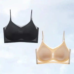 Soutien-gorge sans coutures en soie glacée pour l'été