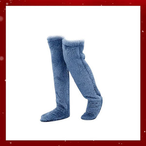 💕Chaussettes hautes en polaire veloutée pour Noël❄️🎅