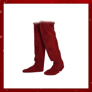 💕Chaussettes hautes en polaire veloutée pour Noël❄️🎅