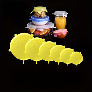 Housse élastique en silicone pour conserver la fraîcheur