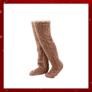 💕Chaussettes hautes en polaire veloutée pour Noël❄️🎅