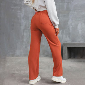 Pantalon haute stretch multipoches