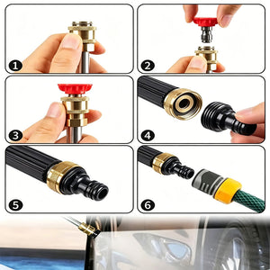 Pistolet à eau haute pression en laiton