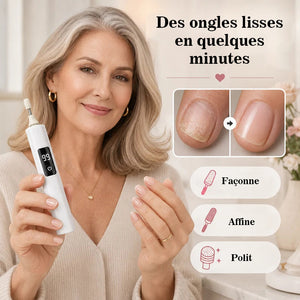 Ponceuse à ongles électrique avec éclairage LED