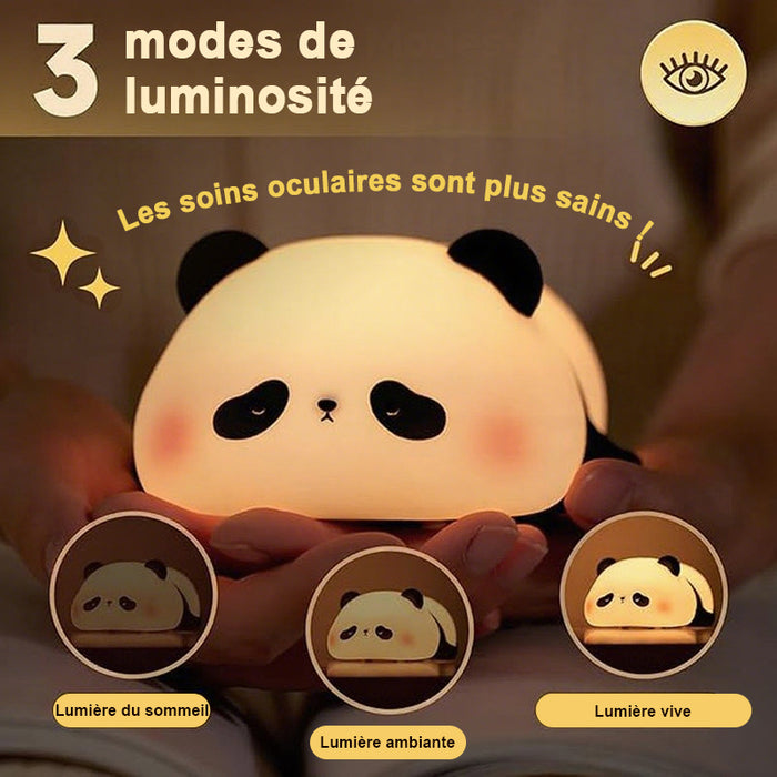 Veilleuses panda mignonnes, décoration de chambre à coucher