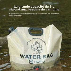 Sac à eau extérieur de grande capacité