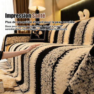 Housse de canapé douce et antidérapante