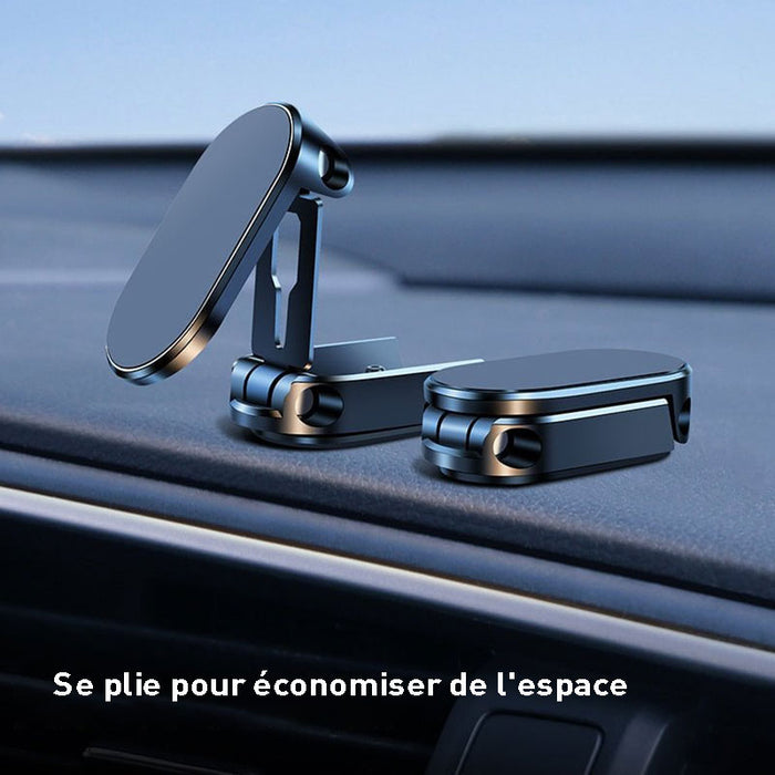 Support de téléphone portable pliable pour voiture