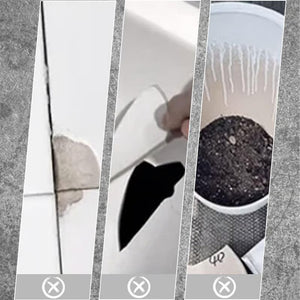 Kit multifonction de réparation de fissures pour carrelage et pierre