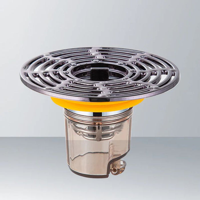 Siphon de sol magnétique acier inoxydable anti-odeur